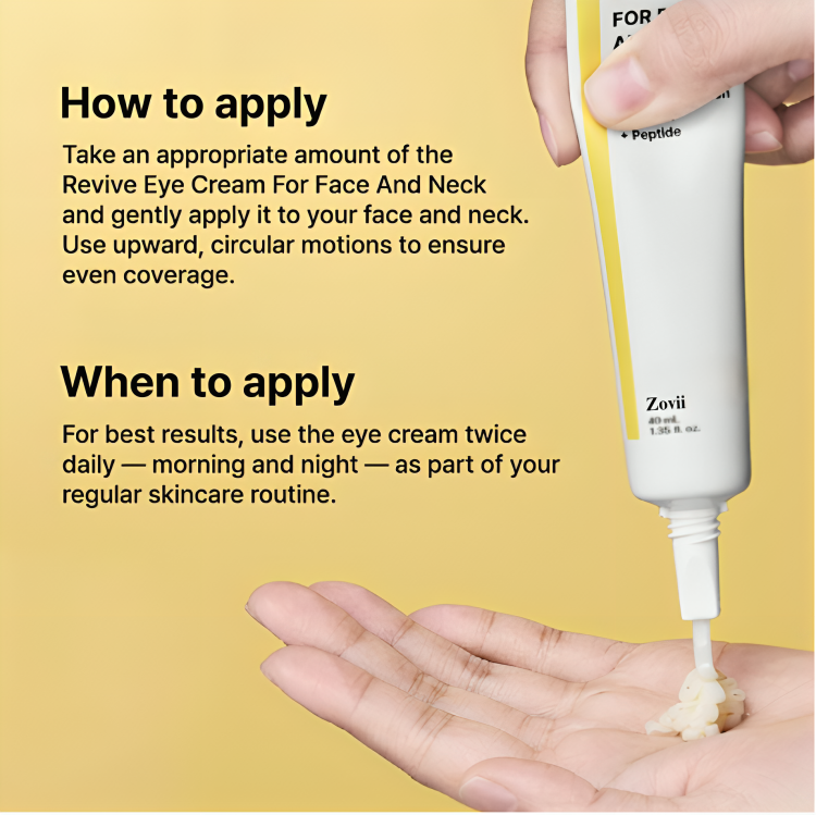 Zovii Revive Eye Cream